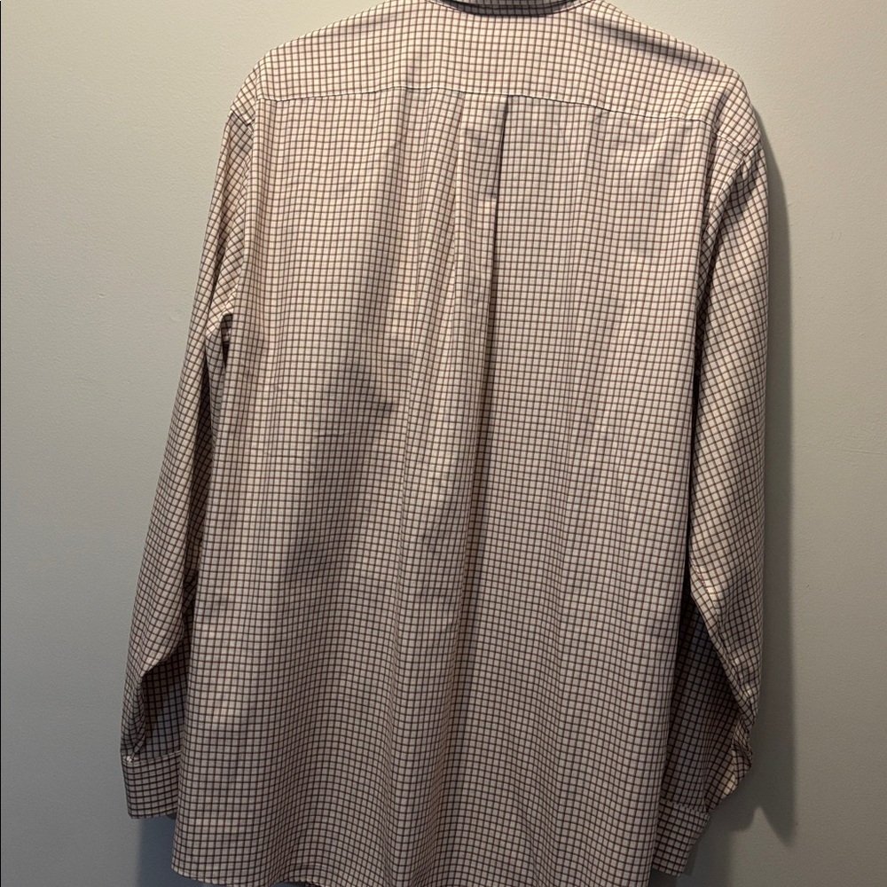 L.L. Bean Men's Plaid Shirt - wrinkle resistant size large - Picture 4 of 4